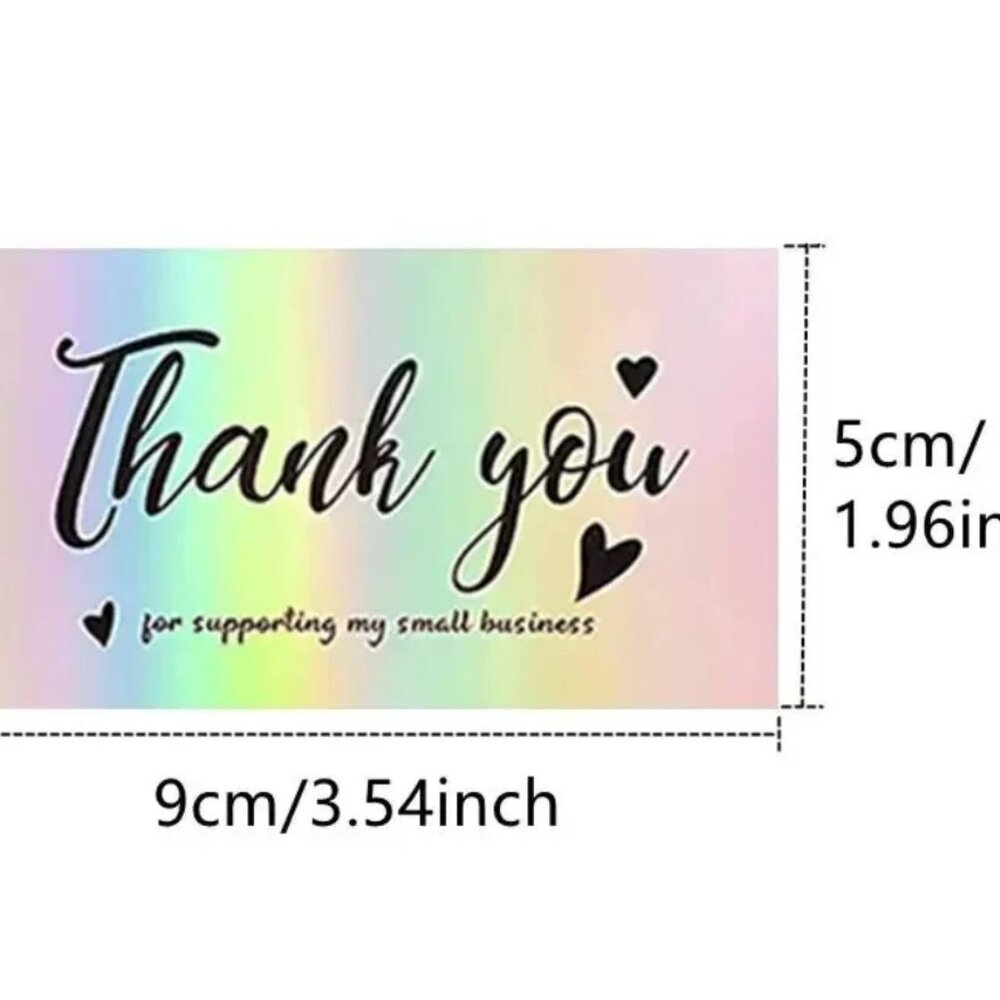 30 Small Business Thank You cards